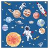 Little Deco Outer Space Wall Stickers for Boys' Rooms, Solar System, Planets, Rockets DL701-1 view 1