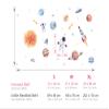 Little Deco Outer Space Wall Stickers for Boys' Rooms, Solar System, Planets, Rockets DL701-1 view 3