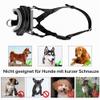 Nasjac Dog Muzzle, Adjustable Soft Nylon Muzzle for Small Dogs view 2