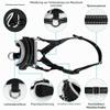 Nasjac Dog Muzzle, Adjustable Soft Nylon Muzzle for Small Dogs view 3