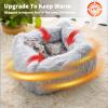 PETCUTE Cat Bed - Plush Pet Bed for Cats and Dogs view 3