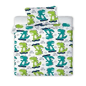 FARO Dino Baby Bedding Set 100 x 135 cm + 40 x 60 cm
