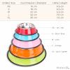 Stainless Steel Dog and Cat Bowl XS - Orange view 3