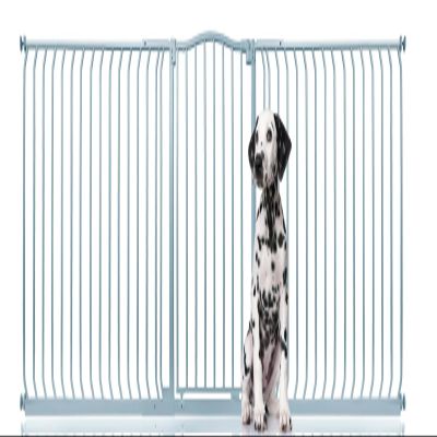 Bettacare Extra High Curved Pet Gate, 271cm - 280cm, Matt Grey