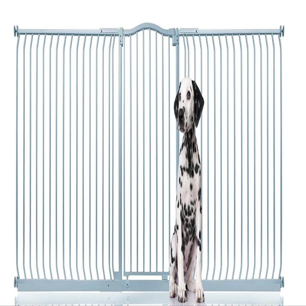 Bettacare Extra High Curved Pet Gate, 271cm - 280cm, Matt Grey
