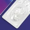 GLAMLENS Keira Blue Opaque Blue Monthly Contact Lenses with Case, -4.00 Diopters, 1 Pair view 3
