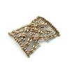 Meilliwish Beaded Wedding Hairpin Hair Clip, 1 Pc (A107) (Brown) view 1