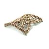 Meilliwish Beaded Wedding Hairpin Hair Clip, 1 Pc (A107) (Brown) view 2