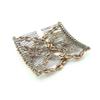 Meilliwish Beaded Wedding Hairpin Hair Clip, 1 Pc (A107) (Brown) view 3