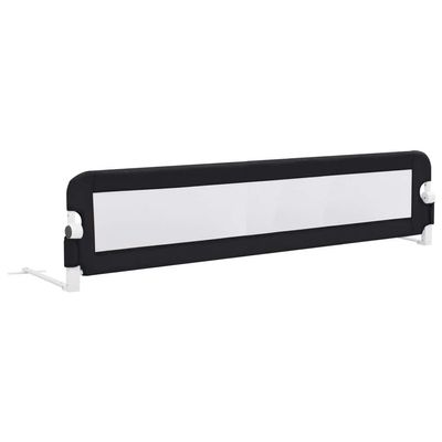 Kstyhome Toddler Bed Rail, Gray, 180 x 42 cm, Polyester