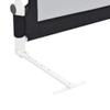 Kstyhome Toddler Bed Rail, Gray, 180 x 42 cm, Polyester view 4