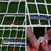 AWSAD Child Safety Net, Outdoor Climbing Net, Plant Fence and Balcony Protection Net, White, 5 cm Mesh, 2 × 3 m view 4