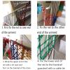 AWSAD Nylon Safety and Pet Barrier Net, Child Safety Balcony Anti-Fall Net, 6 mm Rope view 4