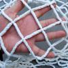 White Nylon Balcony Safety Net for Cats, Children, Windows and Stairs, 1.5 x 10 m view 1