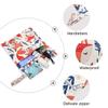 JUMBEAR Wet/Dry Bag Set, Vintage Blue, Waterproof, Reusable, with 2 Zipper Compartments view 4