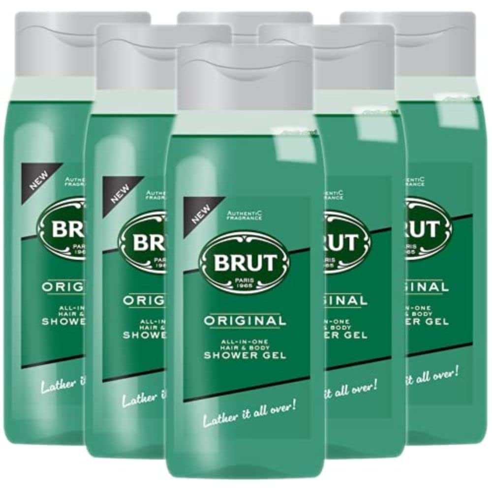 Brut Original Shower Gel 500 mL (Pack of 6)