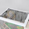 Large Metal Bird Cage with Breeding Box, Color A view 3