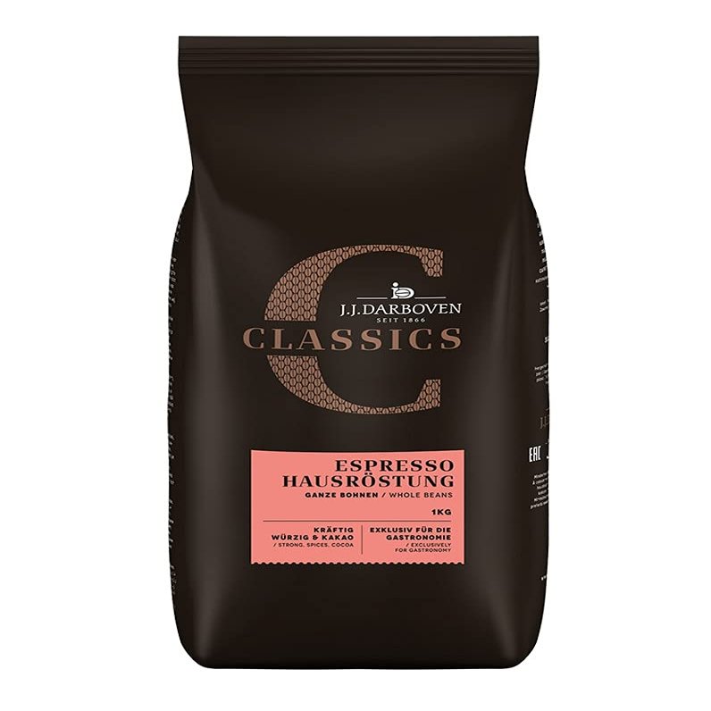 CLASSICS Espresso House Roast by J. J. Darboven, 1,000 g Whole Beans