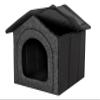 Dog House, Pet Den, Graphite Koleinen + Black Oxford, R1: 32 x 38 cm view 4
