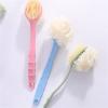 2-in-1 Long-Handle Body Brush with Nylon Bristles and Loofah view 4