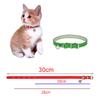 JZK 6-Pack Leather Cat Collars with Removable Bells view 2