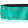 Joytale Dog Collar, Padded Neoprene Nylon Adjustable Collar for Large Dogs, Soft and Reflective, XL, Turquoise view 4