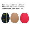 Unikstep 5 Pairs Non-Slip Self-Adhesive Shoe Sole Pads, Khaki view 3