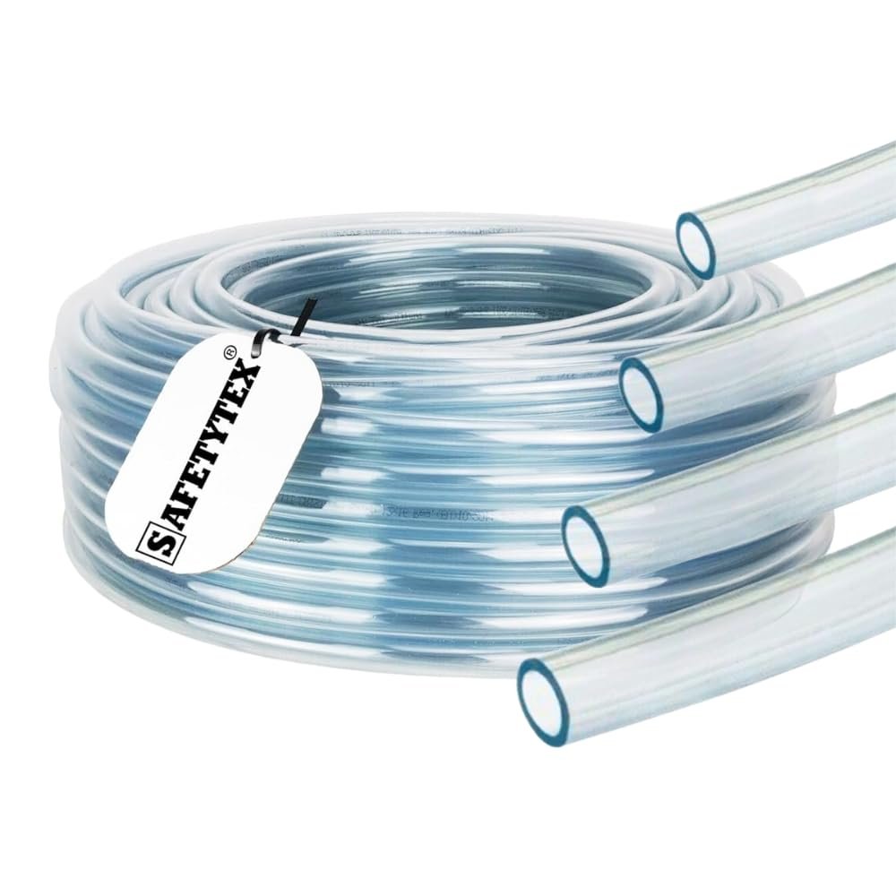 Safetytex PVC Hose Clear - Abrasion Resistant & Aging Resistant