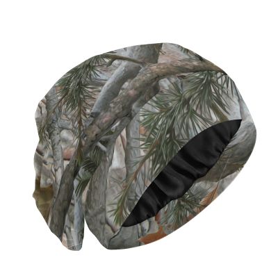 PUXUQU Satin Sleep Bonnet for Women and Girls