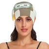 PUXUQU Sleep Bonnet Cap, Fox, Bird, Bear, Owl and Rabbit Animal Design, for Women and Girls view 2