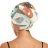 PUXUQU Sleep Bonnet Cap, Fox, Bird, Bear, Owl and Rabbit Animal Design, for Women and Girls view 3