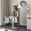 360° Rotatable Children's Cartoon Storage Rack, Large Capacity, Floor-Standing, Removable, Space-Saving, 5 Tiers view 3