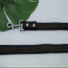 Rubberized Leash 25mm x 1.2m with Loop Gray Training Leash view 2