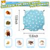 LEFTSTARER Small Animal Hanging Hammock, Double-Layer Cage Bed for Hamsters, Rats, Ferrets, Sugar Gliders, Parrots and More view 2