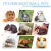 LEFTSTARER Small Animal Hanging Hammock, Double-Layer Cage Bed for Hamsters, Rats, Ferrets, Sugar Gliders, Parrots and More view 3