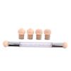Dual-Ended Nail Art Sponge Pen with 4 Replacement Heads view 1