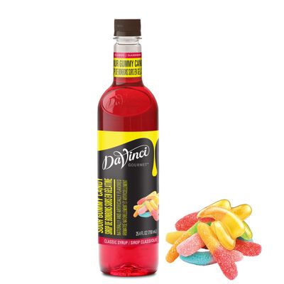 DaVinci Gourmet Sour Gummy Syrup, 70 ml (1 ct)