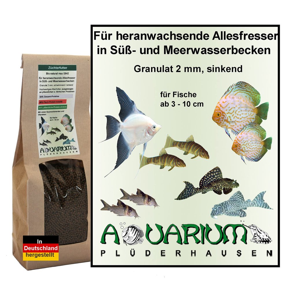 AQUARIUM PLDERHAUSEN Growth & Main Food