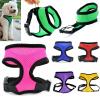 Boolavard Adjustable Dog Harness with Leash and Collar (L, Blue) view 3