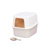 Liudan Fully Enclosed Cat Litter Box, Removable, Splash-Resistant, Color B view 1