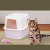 Liudan Fully Enclosed Cat Litter Box, Removable, Splash-Resistant, Color B view 4