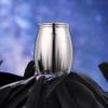 MeMeDIY Personalized Small Stainless Steel Cremation Urn for Human or Pet Ashes with Photo, Engraving, and Birthstones view 3