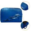 Portable Makeup Bag for Women and Girls, Underwater Dolphins view 3