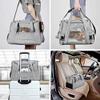 LIANYG Pet Carrier Backpack for Cats and Small Dogs, Breathable, Color V view 2