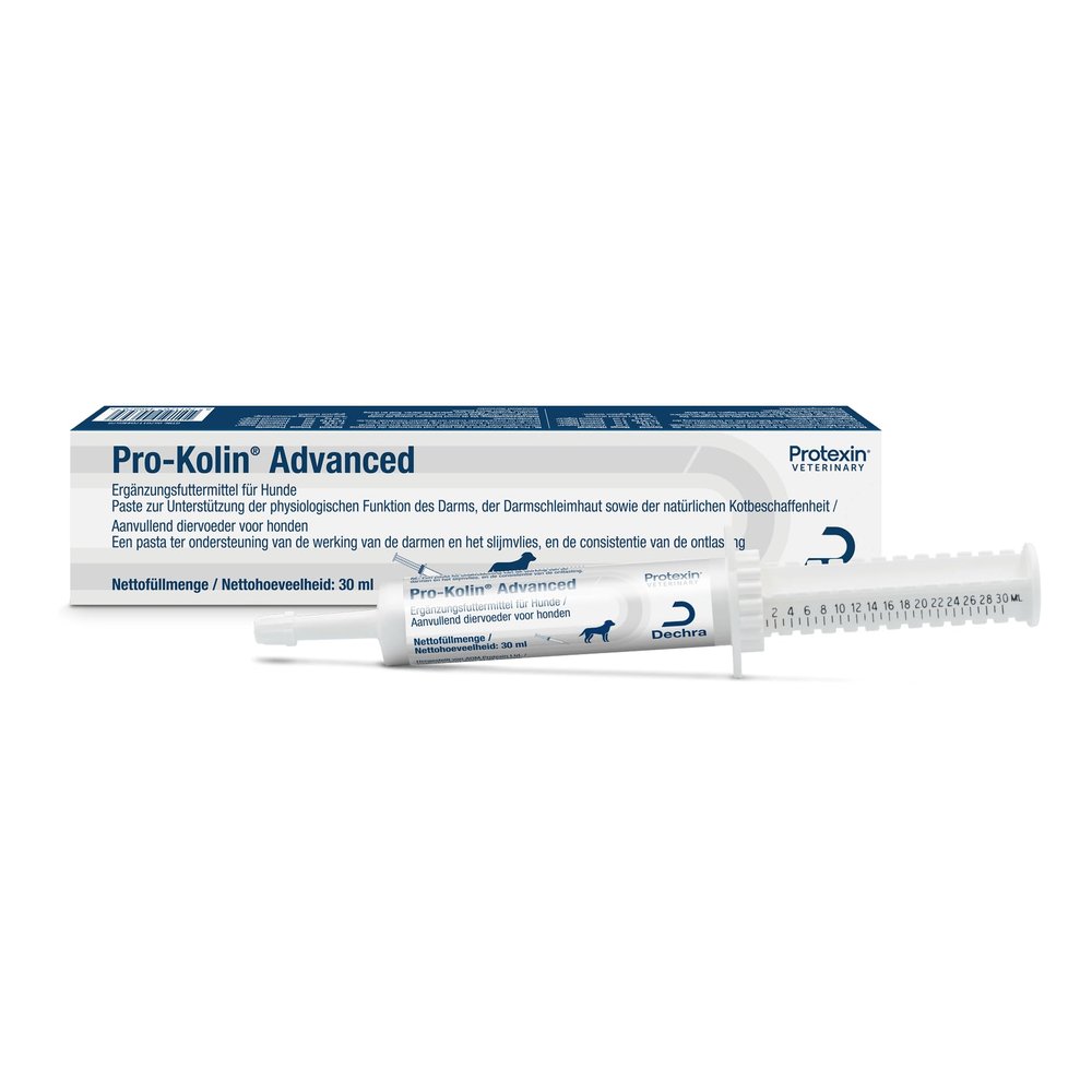 Dechra Pro-Kolin Advanced for Dogs | 30 mL | Supplementary Feed | Highly Concentrated Probiotics and Prebiotics