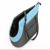 Pet Carrier Bag, 2 Carrying Options, Black with Turquoise Scarf, R2: 30 x 50 cm view 2