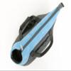 Pet Carrier Bag, 2 Carrying Options, Black with Turquoise Scarf, R2: 30 x 50 cm view 3