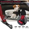 Eyein Dog Safety Belt for Car, Adjustable with Elastic Buffer, 3-in-1 Reflective Harness for All Dog Breeds & Car Types, 70cm (Red) view 2