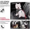 Eyein Dog Safety Belt for Car, Adjustable with Elastic Buffer, 3-in-1 Reflective Harness for All Dog Breeds & Car Types, 70cm (Red) view 3