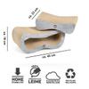 CanadianCat Company Premium Cat Scratching Set Orbit + Satellite, Small, Concrete Look view 2